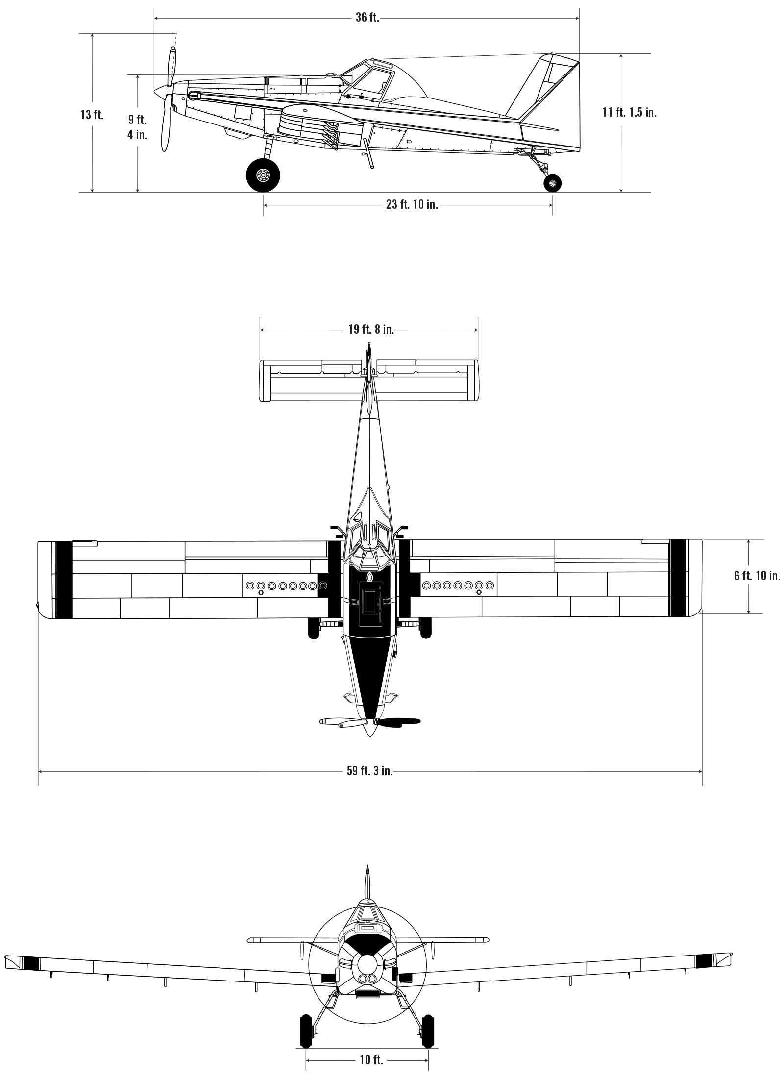 Aircraft Wheel Dimensions