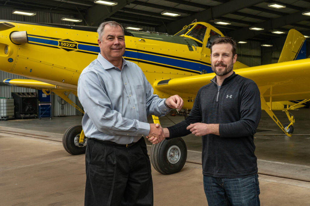 Air Tractor Delivers 50th AT-502XP