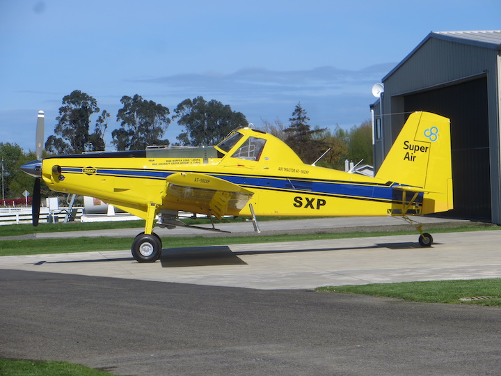 New Zealand's First Air Tractor 502XP Delivered To Super Air Ltd. - Air Tractor
