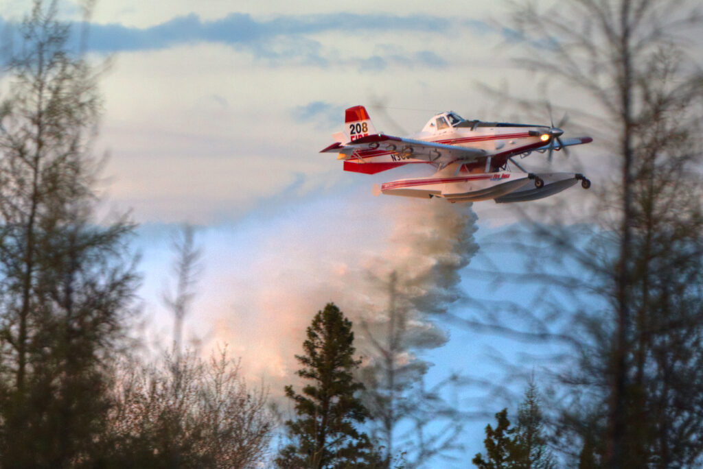 Air Tractor AT-802F airtankers fought Australia bushfires